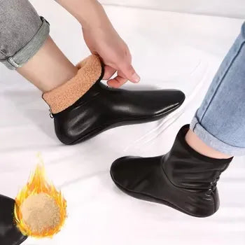 Imported waterproof leather Socks